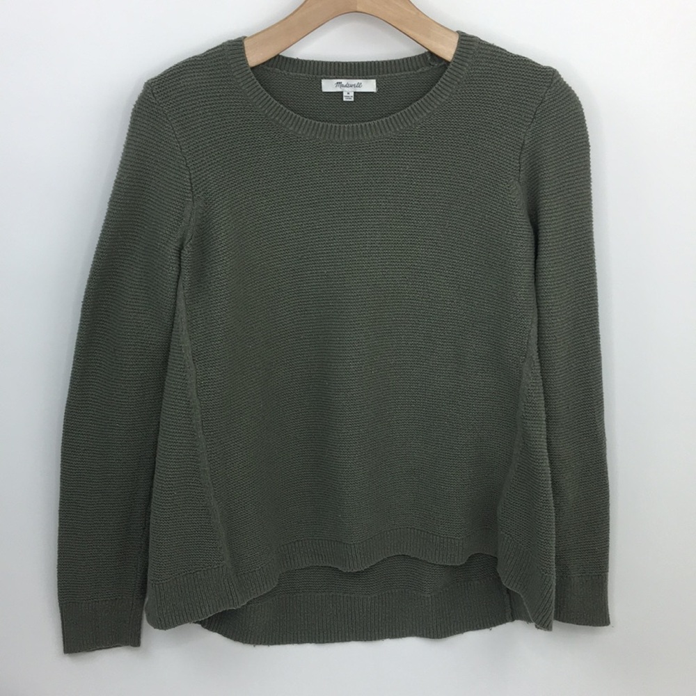 Madewell | Green Riverside Sweater Medium